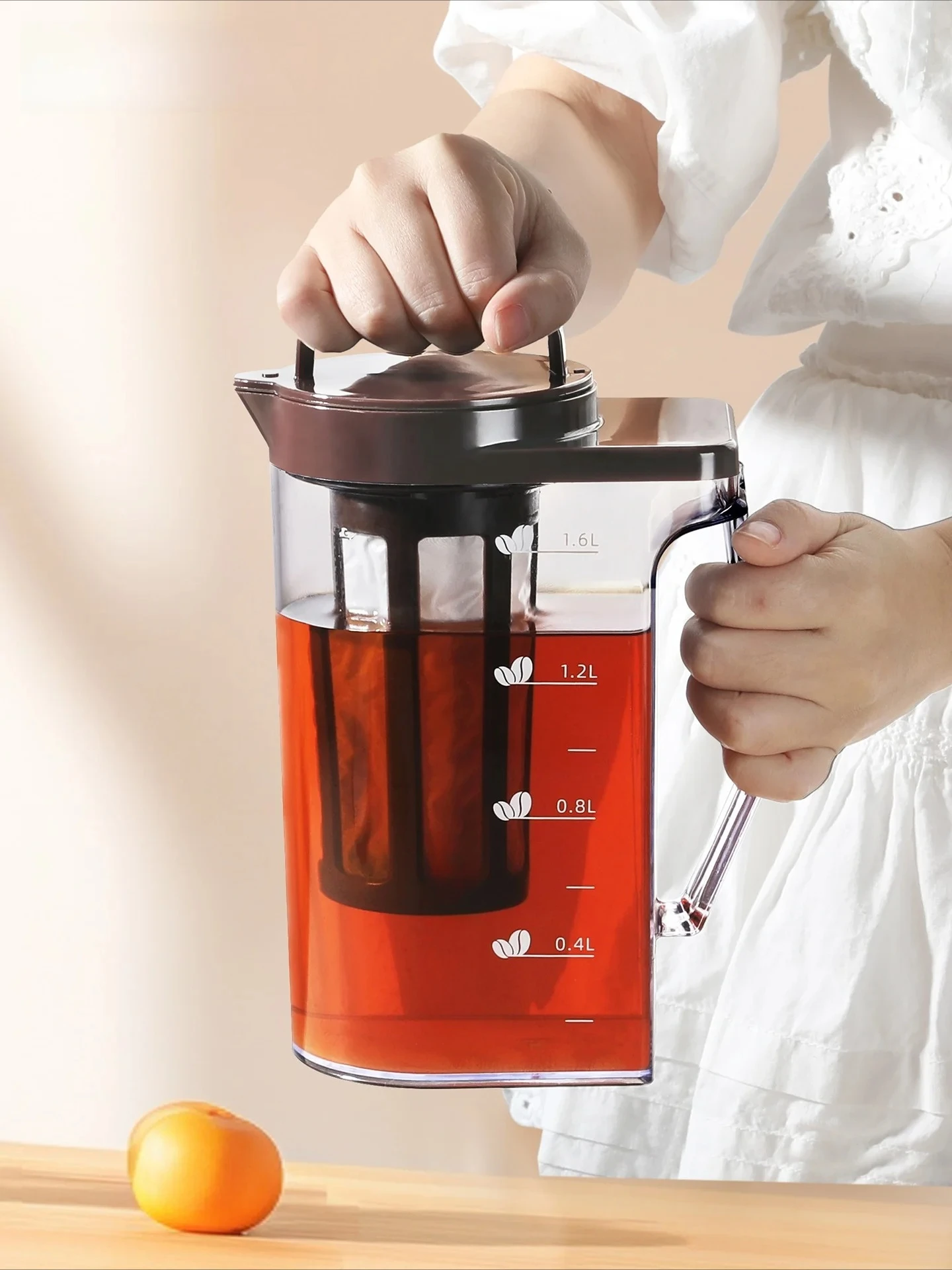 Large Capacity Plastic Cold Br - Coffee Tea Brew recension och pris