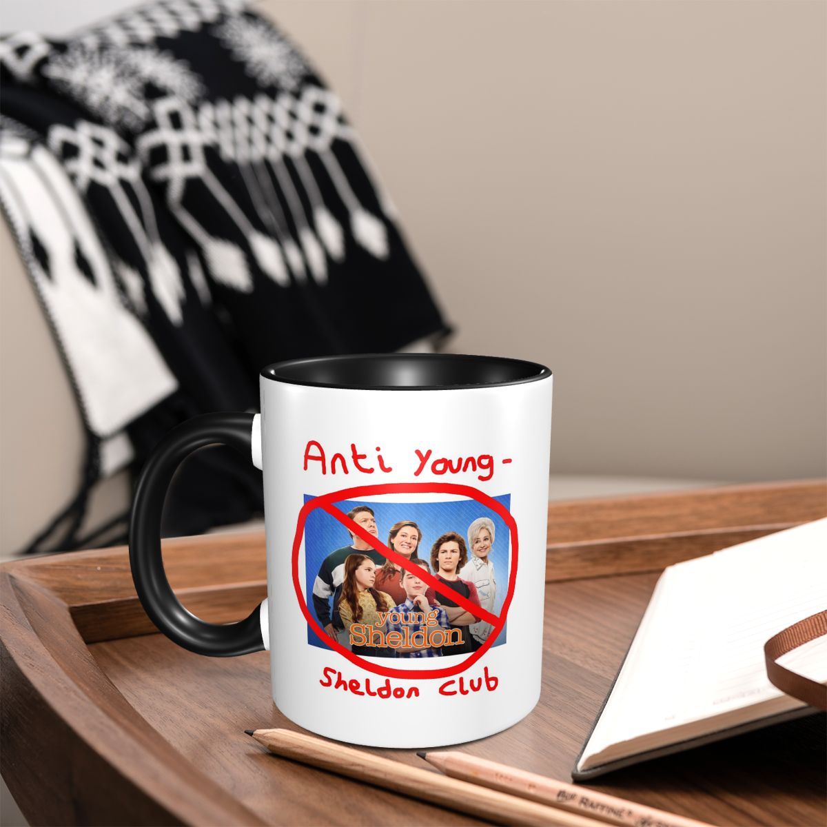 Anti Young Sheldon Club Sheldo - Young Tea Coffee recension och pris