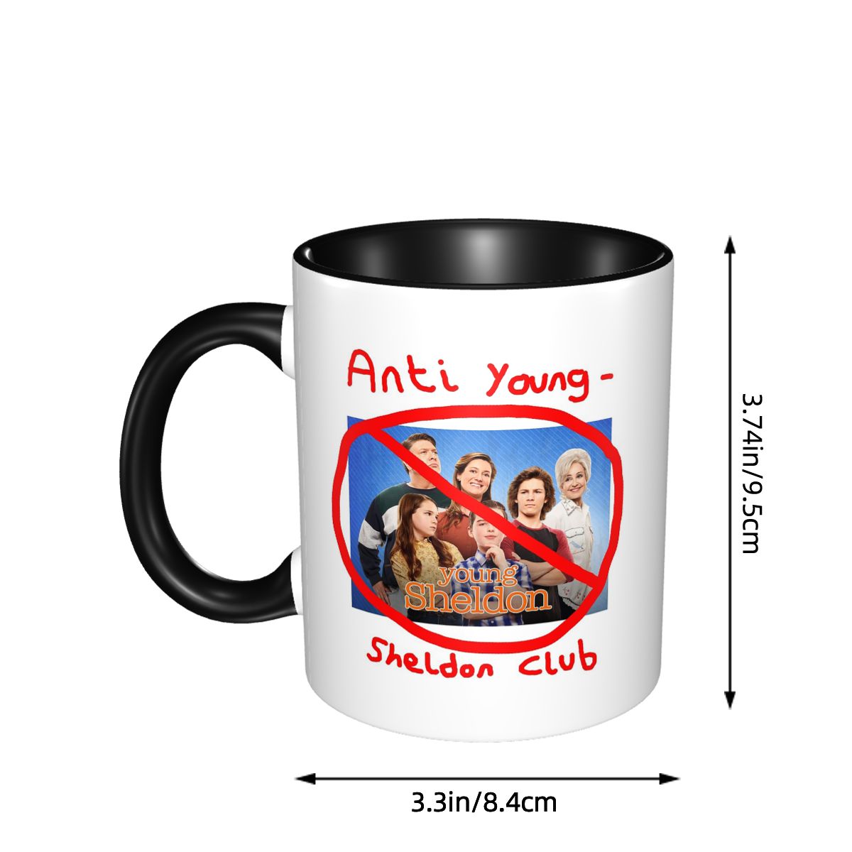 Anti Young Sheldon Club Sheldo - Young Tea Coffee recension och pris